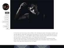Tablet Screenshot of bennywalkermusic.com